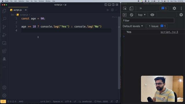 Conditional Statements and Switch Case in Javascript смотреть онлайн