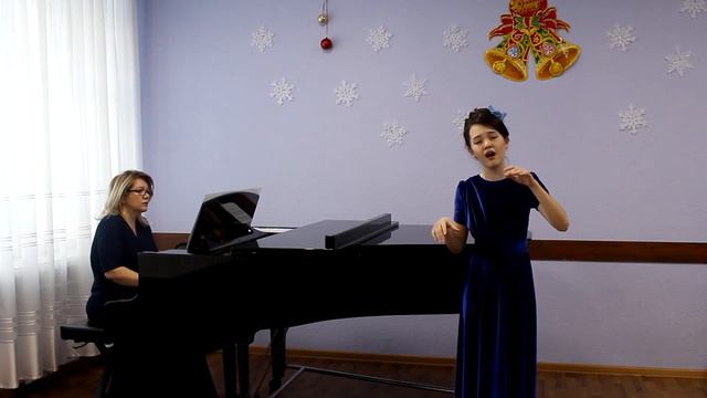 Русская народная песня, обр.Д. Салиман-Владимирова "Я в садочке была", исп. Гюрджи-Оглы Самира. смотреть онлайн