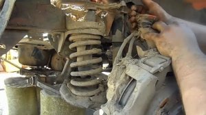 как снять передний мост с нивы || как снять шрус с нивы #шрус  #наружный #снять #мост  #нива #перед