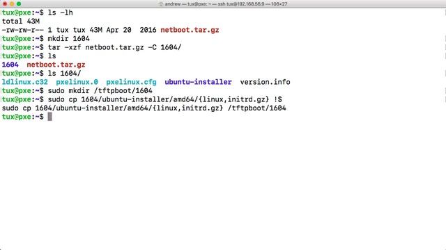 Install Ubuntu 16.04 via PXE and network boot смотреть онлайн