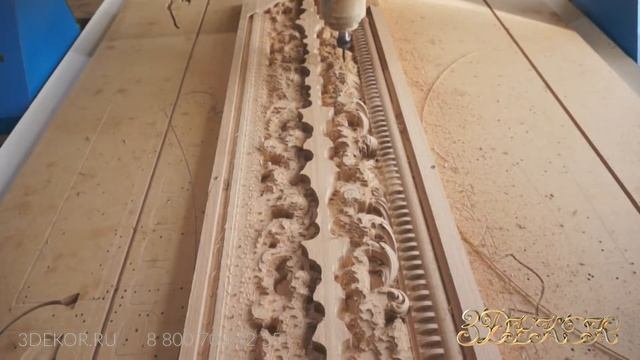 Изготовление резного багета для телевизора смотреть онлайн