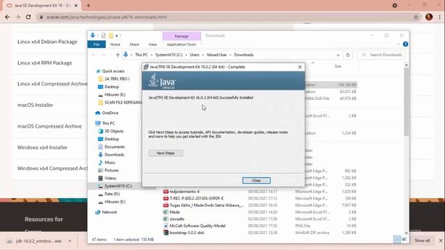 Instalasi Java SE Development Kit 16 смотреть онлайн