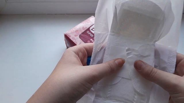 Розпаковка прокладок / Распаковка прокладок 💛💙 смотреть онлайн