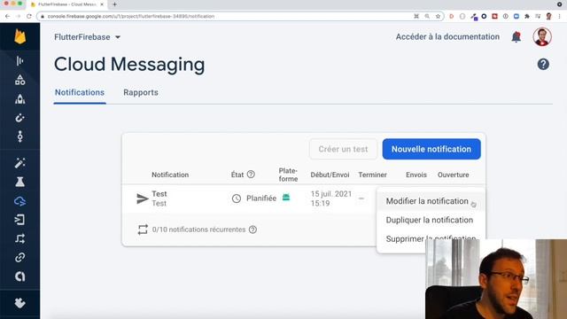 Créer un chat avec Flutter et Firebase #3 : Les notifications смотреть онлайн