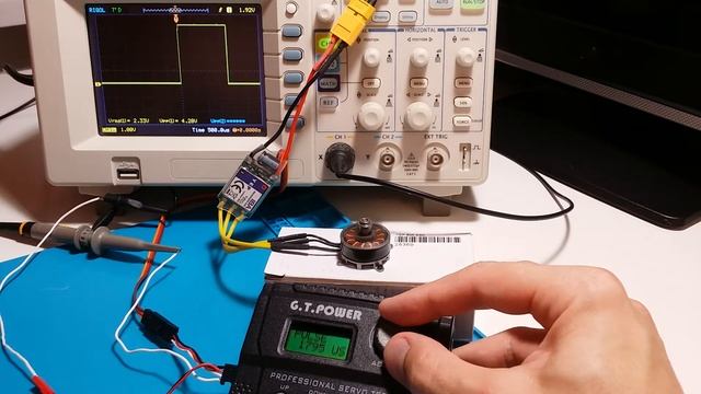 RC-Lab: управление бесколлекторным мотором. смотреть онлайн