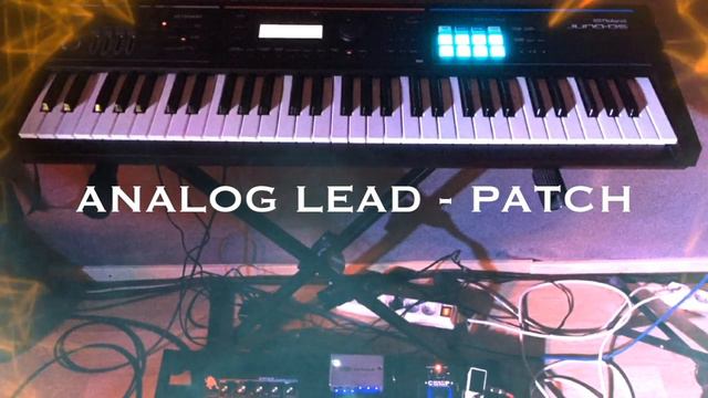 Roland Juno DS-61 (Analog Lead-patch) - Sound example смотреть онлайн