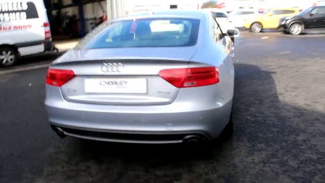 Audi A5 | 1.8T FSI 177 S Line 5dr [Nav] [5 Seat] | Silver смотреть онлайн