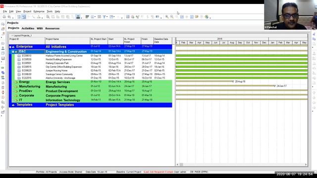 Enterprise Project Management using Primavera P6 by H M Panchal смотреть онлайн