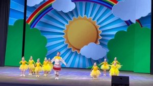 Танец «Цып-цыплятки». Даша Журбина.