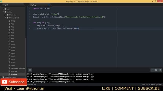 OpenCV Face Detection With Python | Program To Detect Faces All Image In A Folder - Unwired Learnin смотреть онлайн