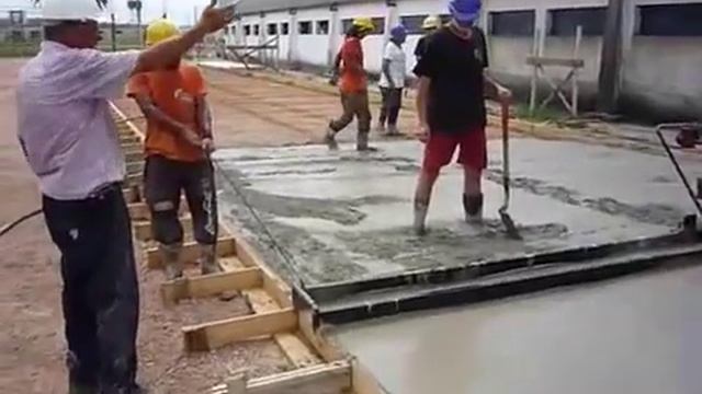 Виброрейка enar в работе!