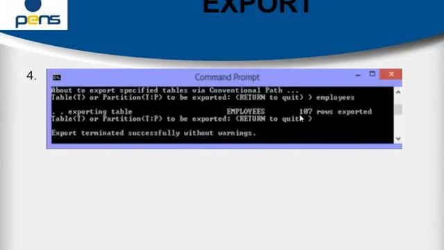 Teori 7 - Export dan Import Database Oracle смотреть онлайн