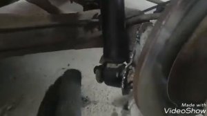 Замена задней стойки Ниссан Примера р12