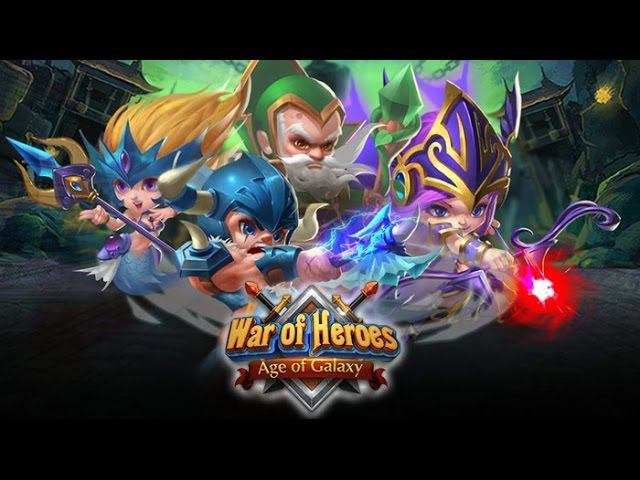 War of Heroes: Age of Galaxy -онлайновая экшен РПГ на Android смотреть онлайн