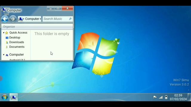 Win 7 Simu Kaise Chalaye, Win 7 Simu Video, Win 7 Simu Use, Win 7 Simu,  Android Windows 7