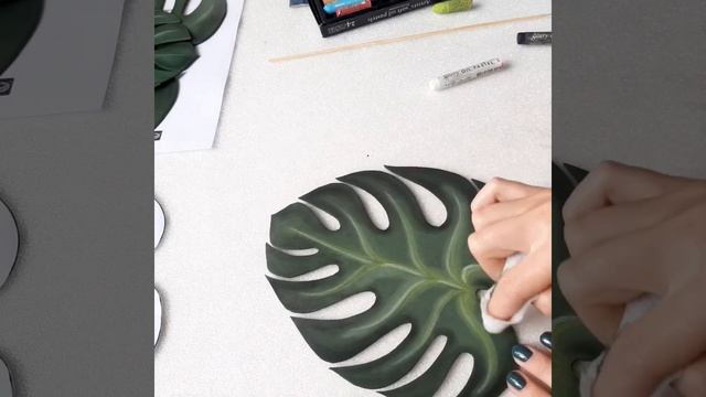 Мастер-Класс: Лист "Монстера". Мастерская ростовых цветов Flowers Decor смотреть онлайн