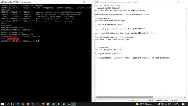 How to migrate mongodb database to another server instance - Export mongodb to another server смотреть онлайн