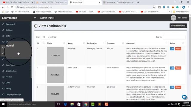 E commerce Website Php Mysql Source Code & Best Shopping Website Free Code & 2021 Tech Tips Tricks смотреть онлайн