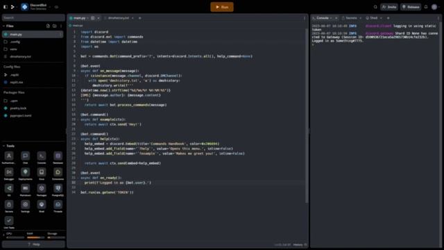 discord bot using python & repl.it | pt2 смотреть онлайн