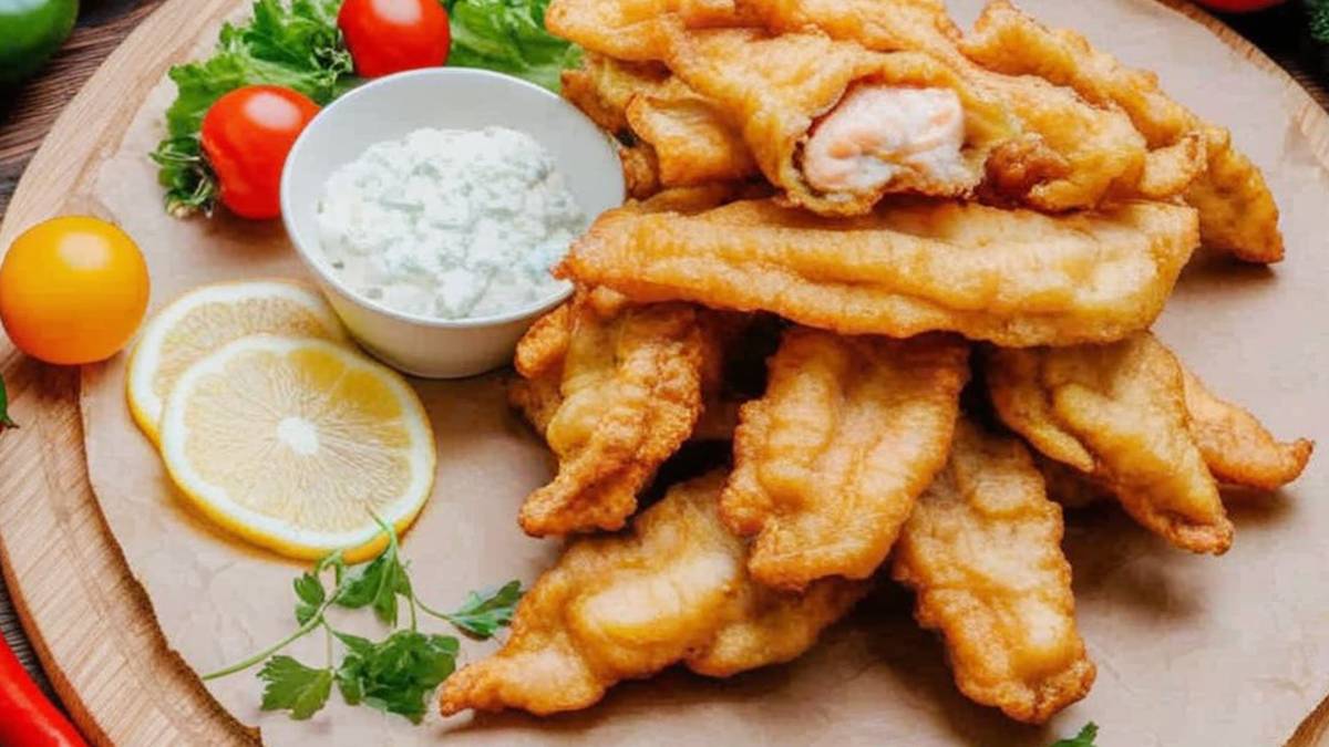 Как сделать красную рыбку в кляре, чтобы ваши дети ели с удовольствием смотреть онлайн