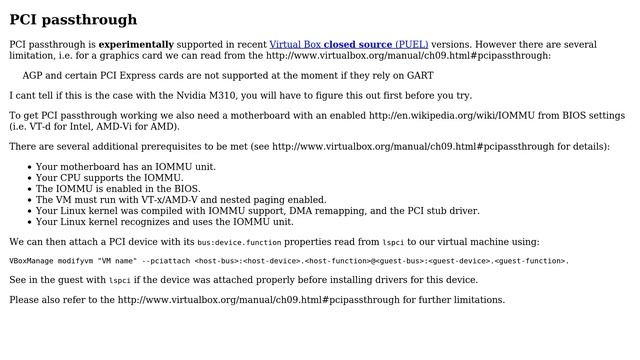 Ubuntu: How to use NVIDIA GeForce M310 on Ubuntu 12.10 running as guest in VirtualBox? смотреть онлайн