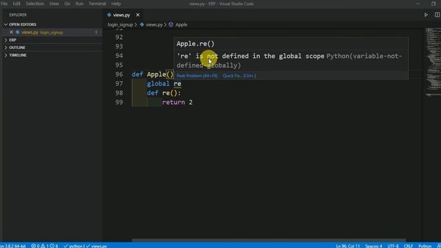 'vr' is not defined in the global scopePython(variable-not-defined-globally) смотреть онлайн