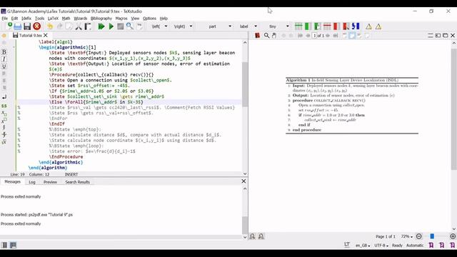 LaTeX Tutorial 9 || Algorithms смотреть онлайн