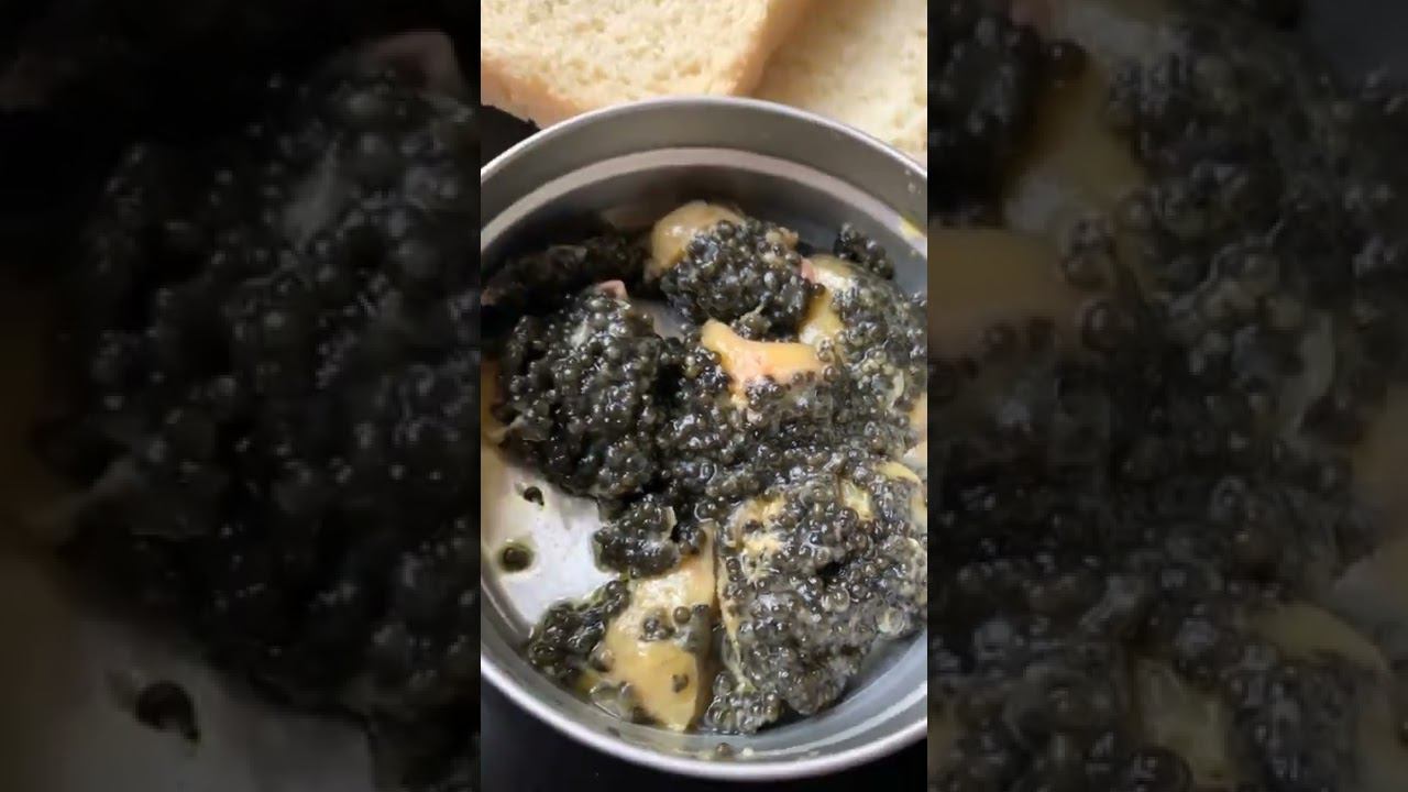 Знакомство с ястычной икрой / Настоящая астраханская икра #shorts смотреть онлайн