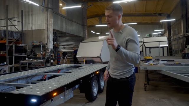 Обзор прицепа автовоза от компании Trailer Technology смотреть онлайн