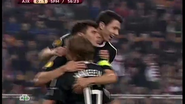 Аякс - Спартак 0:1 Обзор матча смотреть онлайн