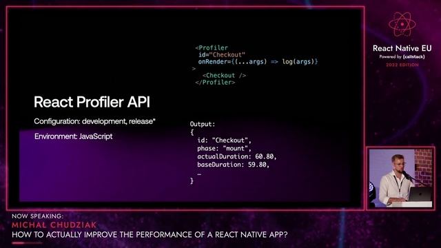 How to actually improve the performance of a React Native app? - M. Chudziak | React Native EU 2022 смотреть онлайн