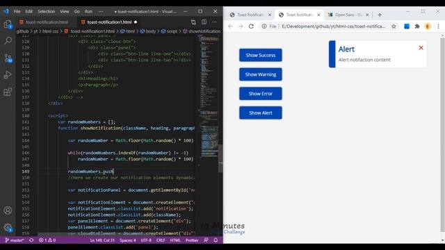 Toast Notification Part 3 - Codenuts смотреть онлайн