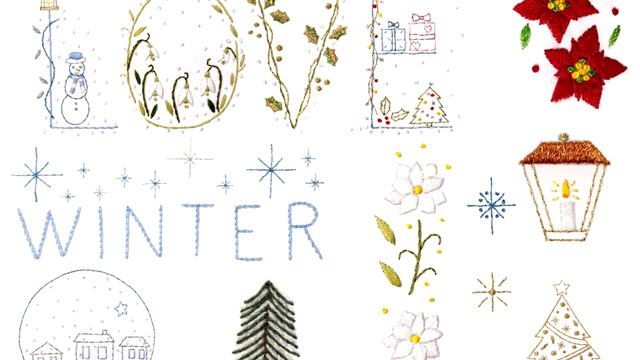 Christmas & Winter Embroidery Patterns Book Launch смотреть онлайн