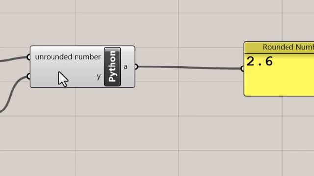 Grasshopper | Round to Specific Decimal (Python) смотреть онлайн