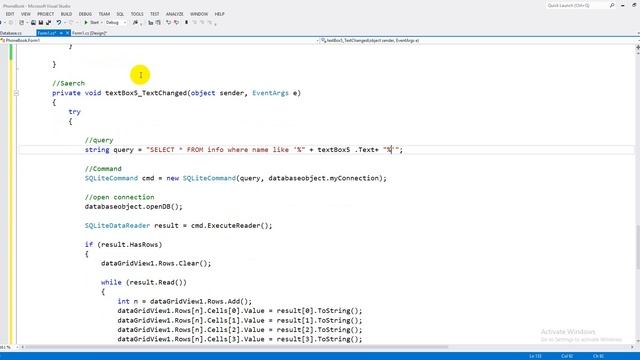 C# & SQLite CRUD Project for Beginners | Bangla | Part - 05 (SEARCH IN DATABASE) смотреть онлайн