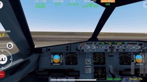 Берлин - Париж , тестовый полёт на а320neo в игре FS advanced #полёт