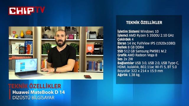 10 Bin TL'lik MacBook Air Katili, 5 Bin TL'lik Matebook D 14'ü İnceledik!