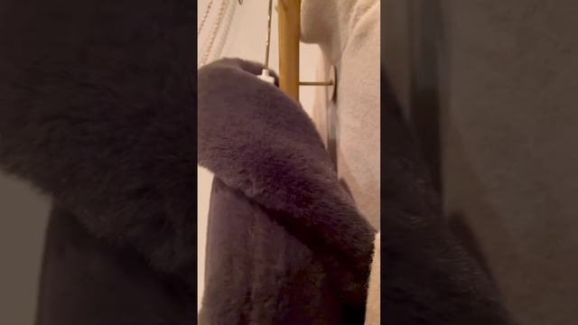 Шуба Zara 2023-2024 из эко-меха смотреть онлайн