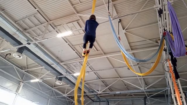 Aerial Silks ܟ обрыв из ножниц, Ep.8 | My Aerial Diary. воздушные полотна