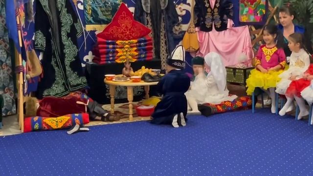 Детский сад "СИМБА Kids". Сказка-сценка « О жадном бае Шигай-бай» (продолжение). 2023 г смотреть онлайн