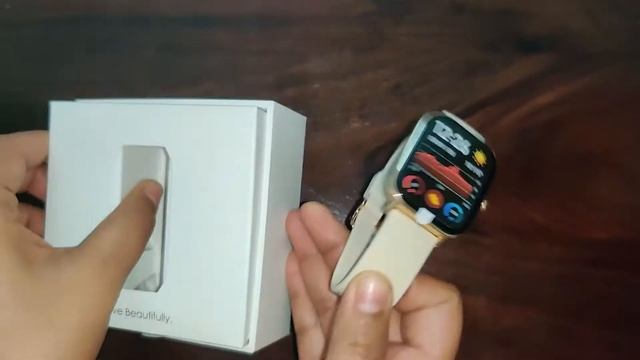 Huami Amazfit GTS Smart Watch(Desert Gold) Unboxing Only