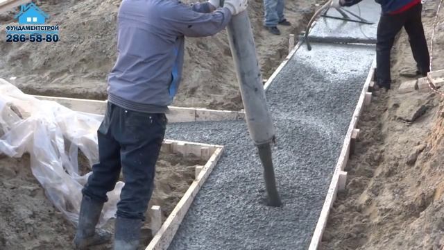 Какой выбрать фундамент? Ленточный фундамент для дома смотреть онлайн