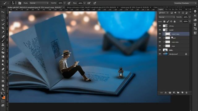Manipulation Dizayn tayorlash | Adobe Photoshop | Darslari | Time IT Academy смотреть онлайн