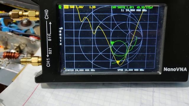 Холодна настройка П-контура. ВЧ діапазони. Підсилювач на 3-х ГУ-50. UR5YW made. смотреть онлайн