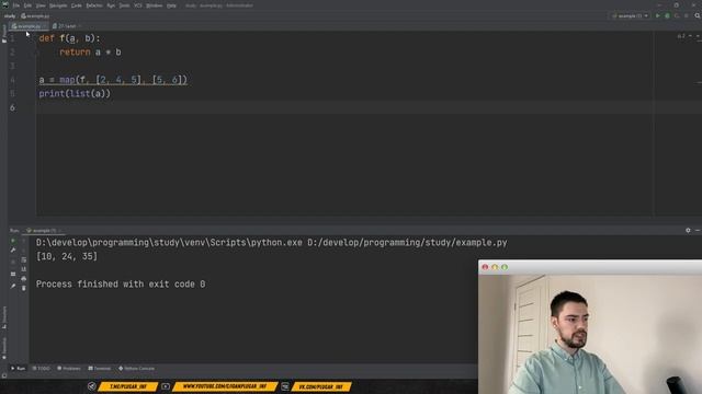 Python с нуля. Урок 15 | Функции: Map, Filter, Reduce, Zip смотреть онлайн