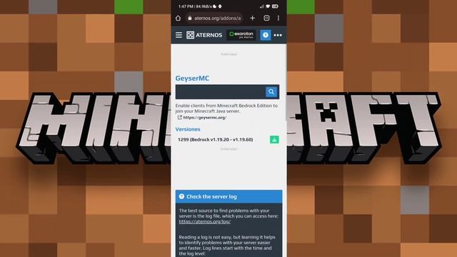 || APRENDE A CREAR SERVER CROSSPLAY JAVA Y BEDROCK EN ATERNOS || смотреть онлайн