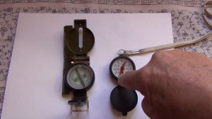 Магнитный армейский компас. Подделка!