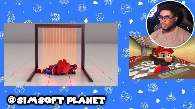 MARIO REACTS TO NINTENDO MEMES BUT IF HE LAUGHS HE DIES! смотреть онлайн