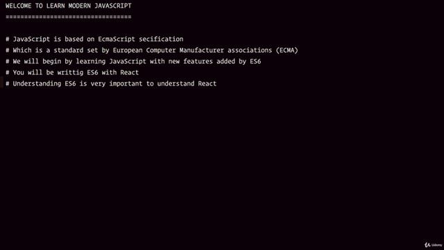 1 Modern JavaScript смотреть онлайн