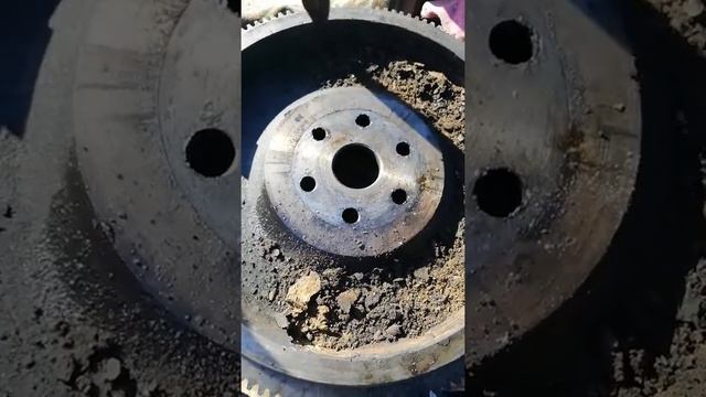 Как я чистил маховик))) смотреть онлайн